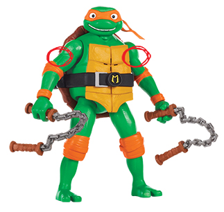 Playmates Toys TMNT Teenage Mutant Mayhem Michelangelo Deluxe