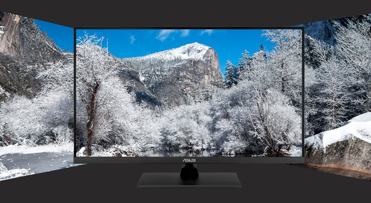 IPS panel provides 178 degrees wide viewing angles