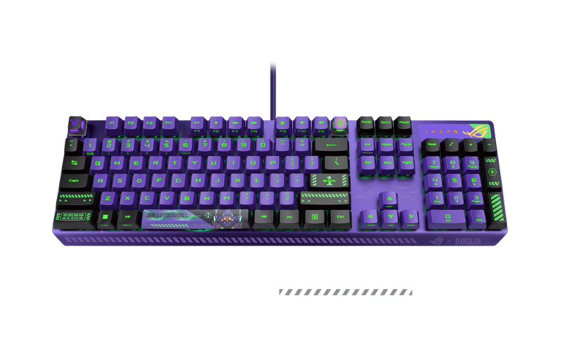 ASUS ROG Strix Scope RX EVA Edition, 100% RGB Gaming Keyboard, ROG 