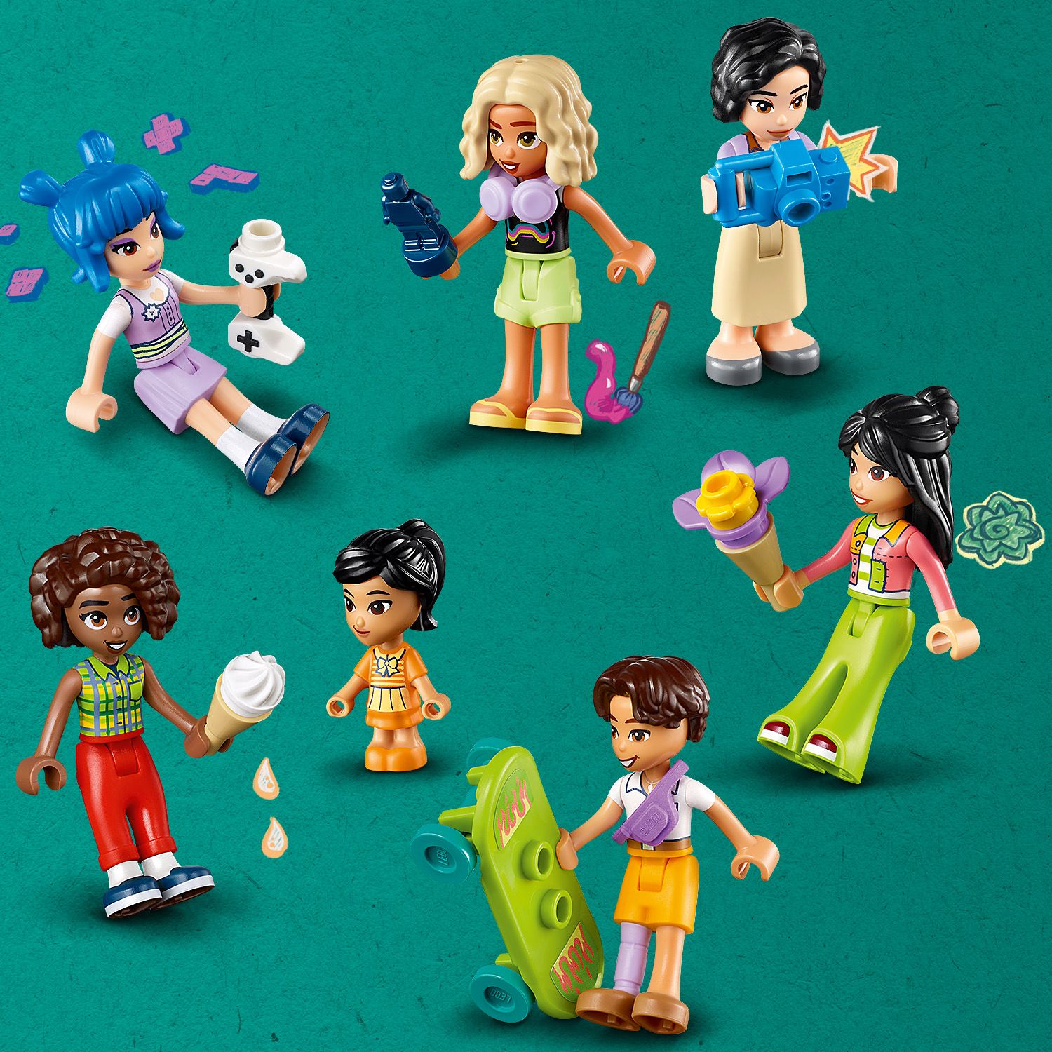 Friends Characters Lego Friends Mini Dolls 2018 Buy LEGO Friends