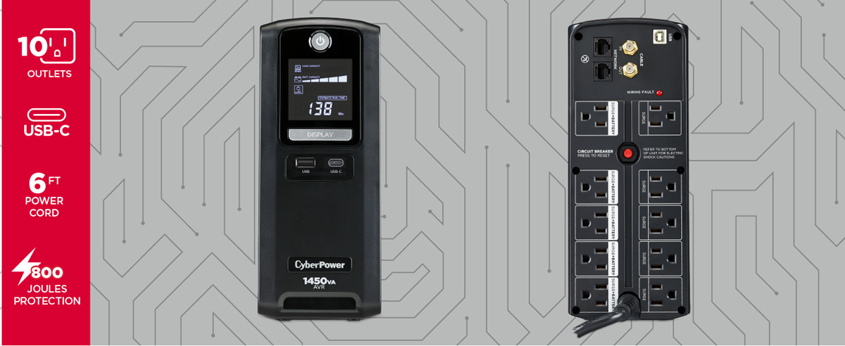 CyberPower's BL1450U Battery Backup UPS