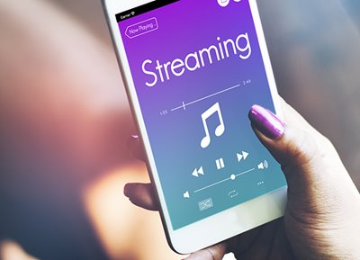 BUILT-IN STREAMING SERVICES