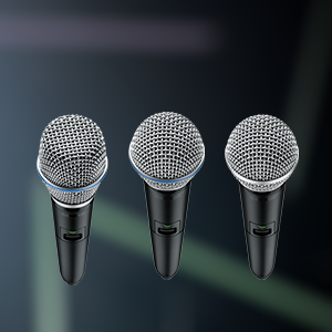 GLXD24+/SM58-Z3 - Microfono inalámbrico Shure