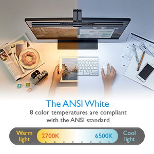 Justerbar farvetemperatur