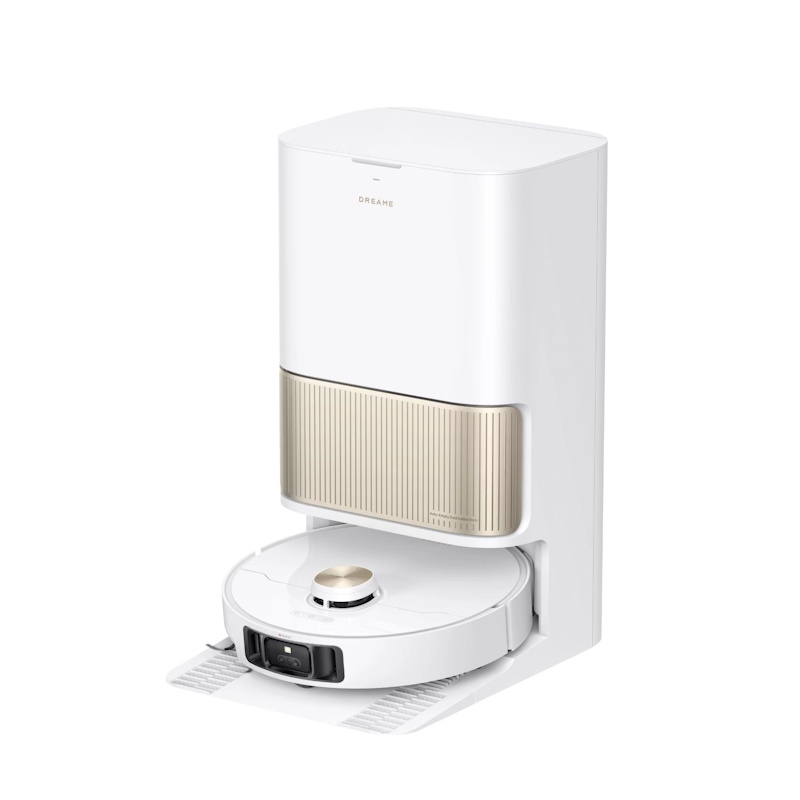 slide 1 of 8, show larger image, dreame l40s pro ultra robot vacuum cleaner and mop with self-cleaning and auto-empty