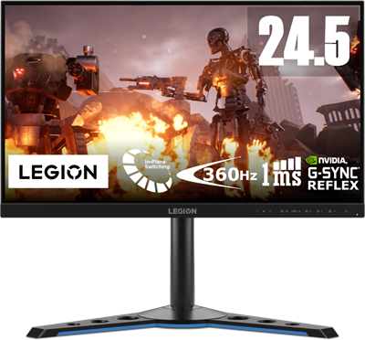Legion Y25g-30 24.5型ゲーミングPCモニター Legion Y25-30 (24.5型ゲーミング/1920×1080/IPS) | 66F0GACBJP