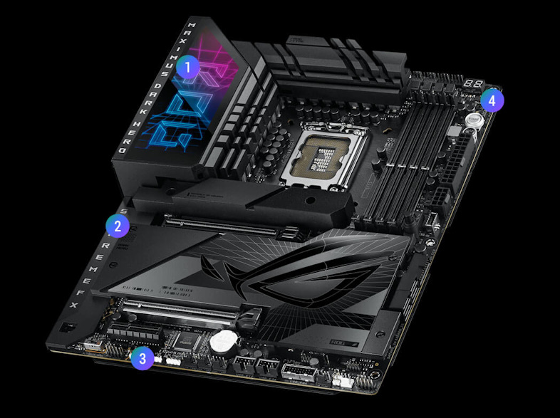 ROG MAXIMUS Z790 DARK HERO  Gaming motherboards｜ROG - Republic of  Gamers｜ROG Global