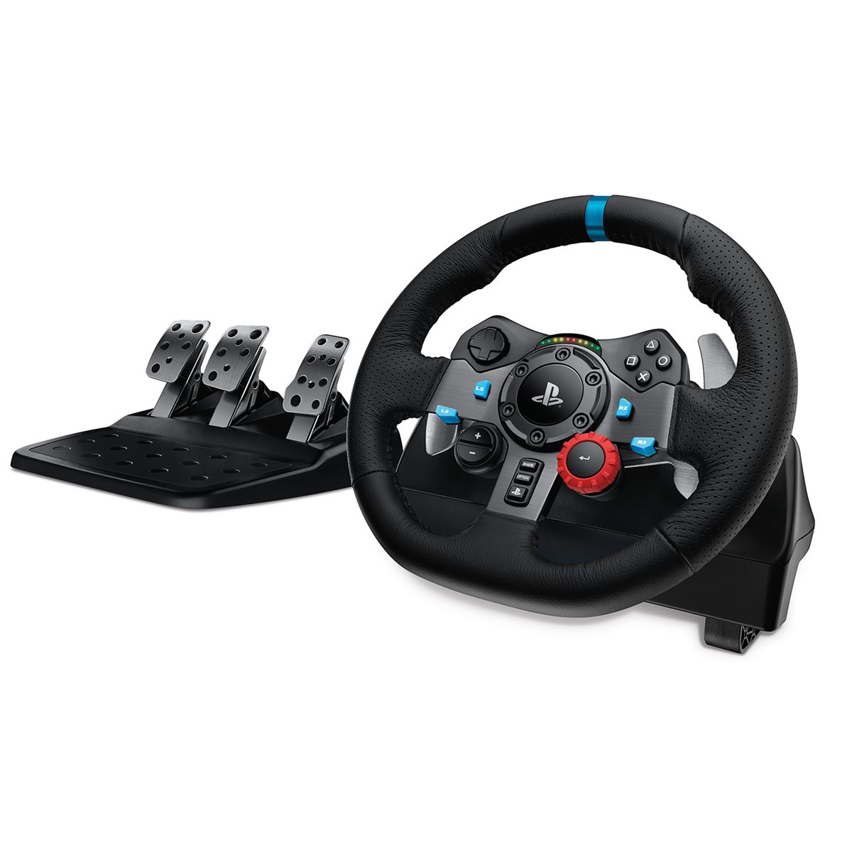 Logitech G27 Racing Steering Wheel & Pedals for PS3/PC etc (No Stick  Shift), volante logitech g25 