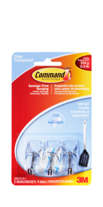 3M COMMAND WIRE HOOKS 17067CLRC-V