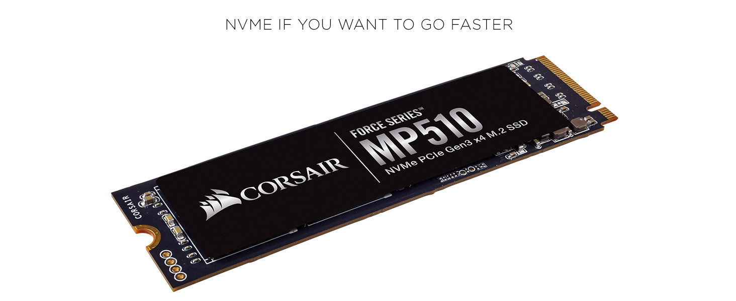 rynker Udstråle par Corsair Force MP510 M.2 2280 1.92TB PCI-Express 3.0 x4, NVMe 1.3 3D TLC  Internal Solid State Drive (SSD) CSSD-F1920GBMP510 Internal SSDs -  Newegg.com