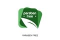 slide 5 of 10, zoom in, paraben free logo