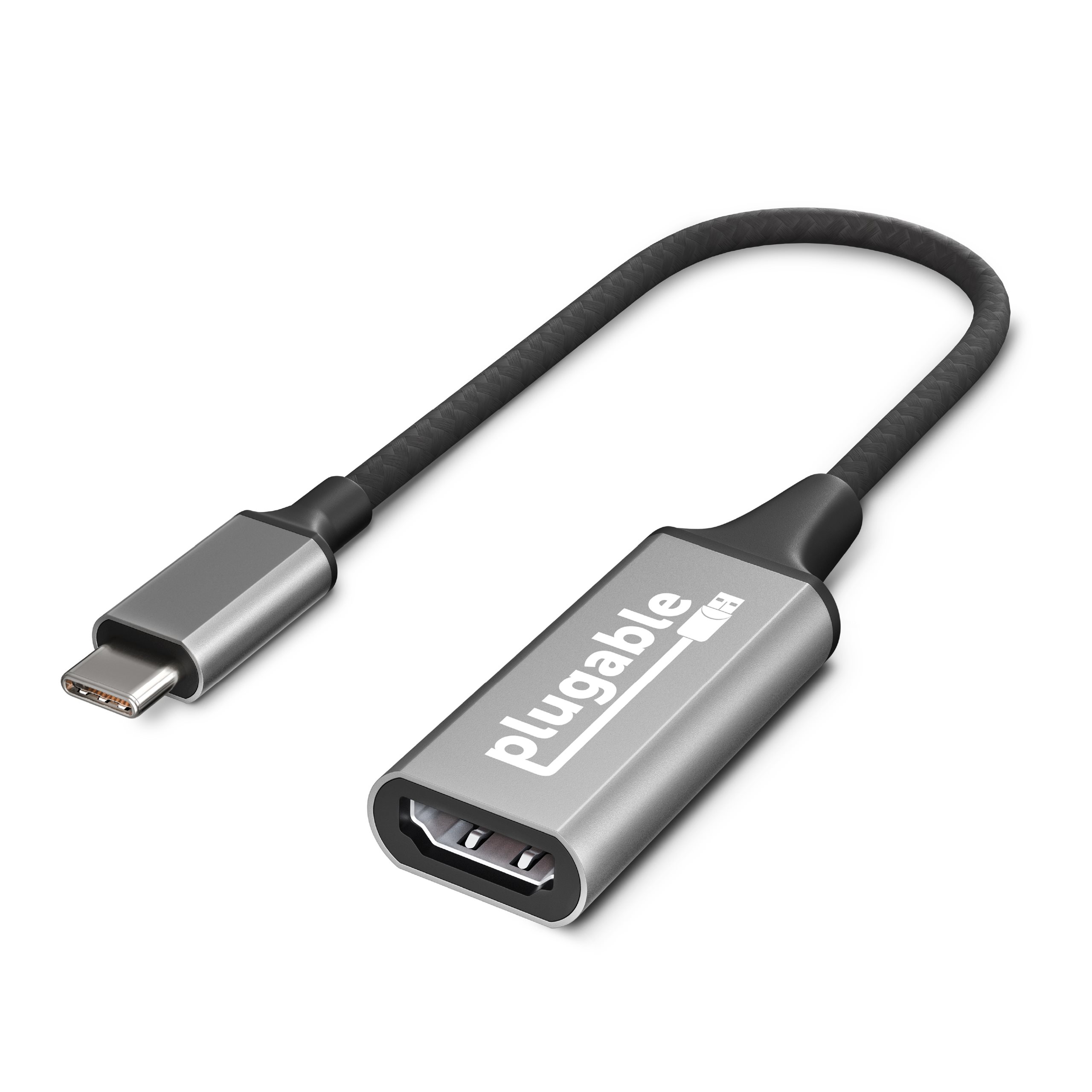 Plugable USB C to HDMI 2.0 Adapter Compatible with 3 &