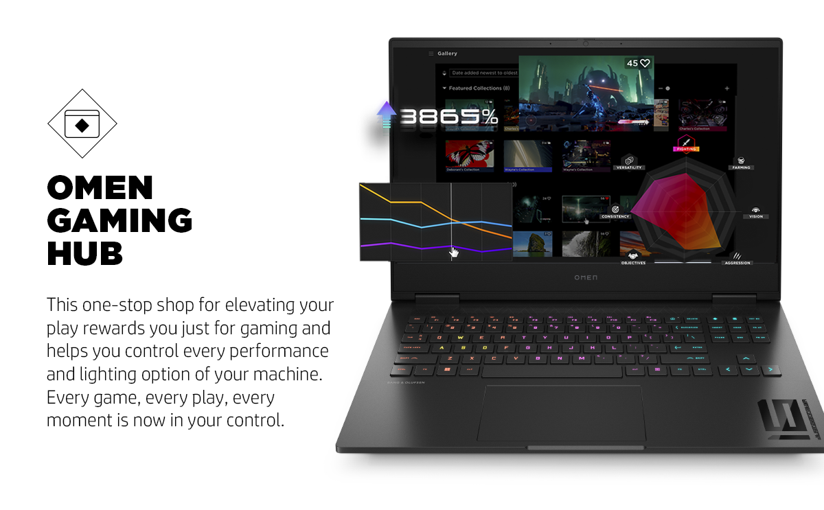 OMEN Gaming Hub software
