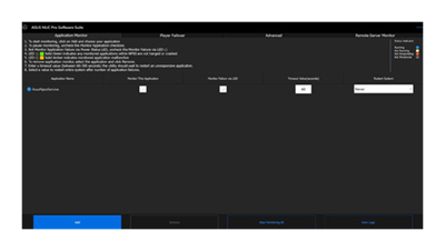 NUC Pro Software Suite interface