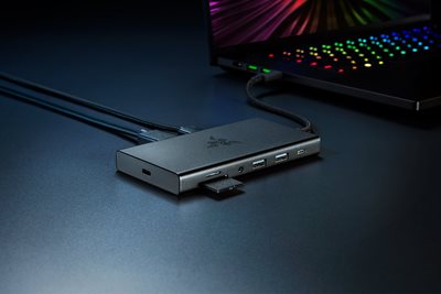 Razer USB C Dock Station with 11 Ports for Windows 10 or later (PC