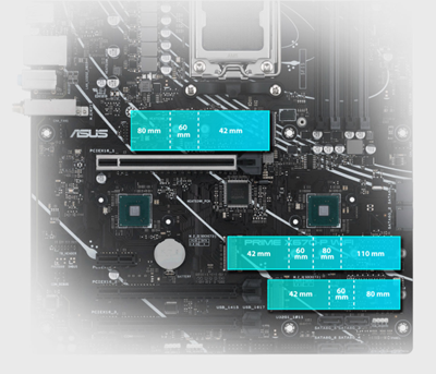 PRIME X670-P WIFI - Asus Prime X670-p Wifi Socket Am5 (lga 1718