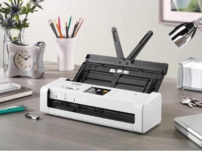Compact document scanner