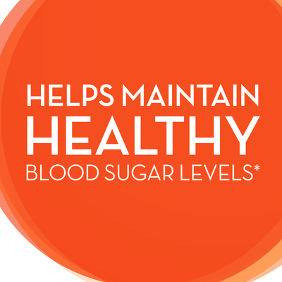Helps maintain healthy blood sugar levels