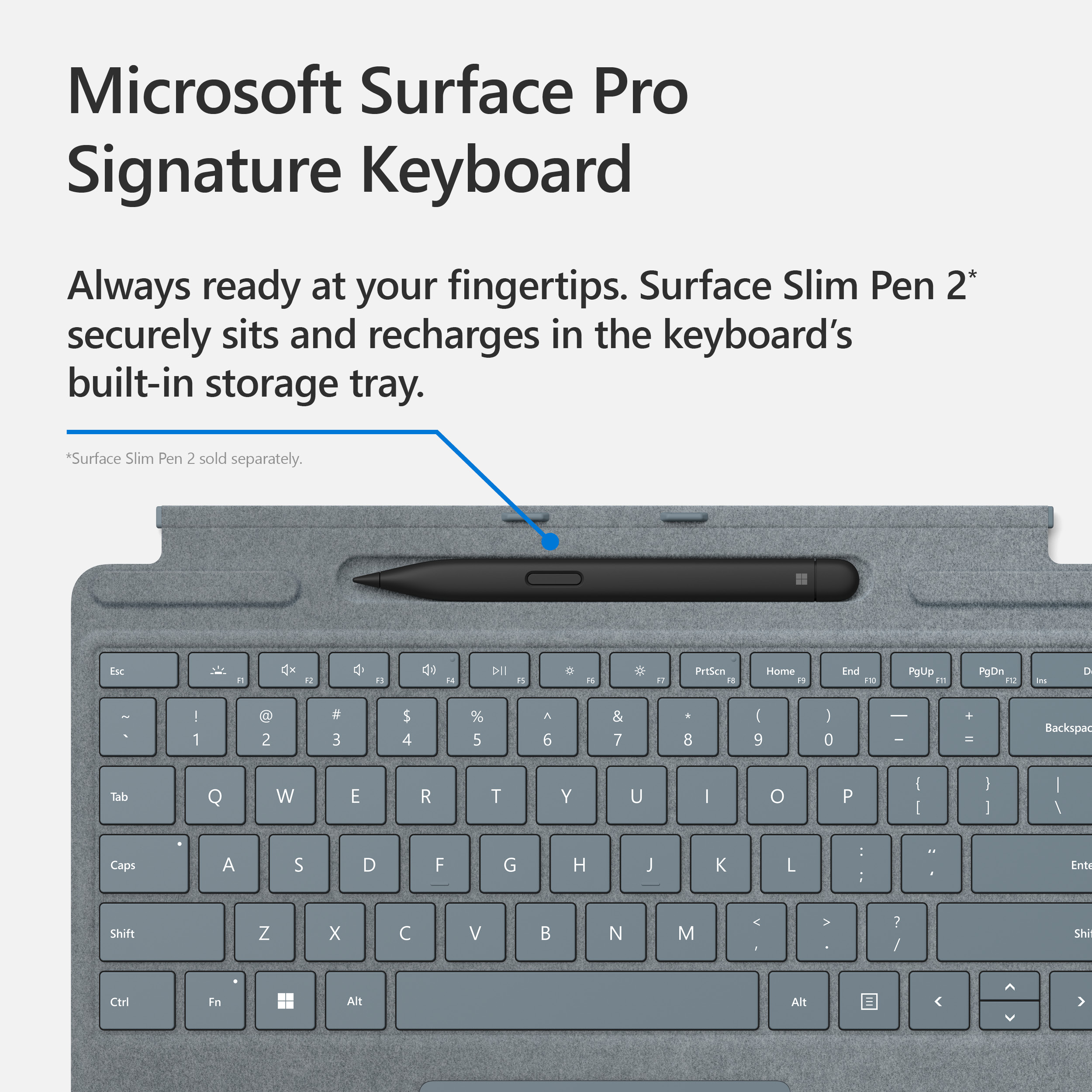 Buy Surface Pro Signature Keyboard with Slim Pen 2 - Microsoft Store