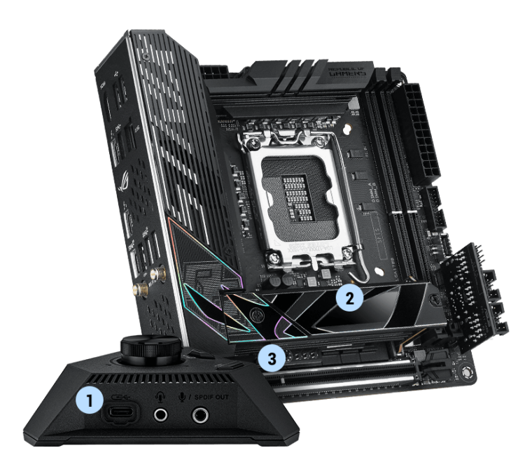 ASUS ROG Strix Z790-I Gaming WiFi 6E LGA 1700 (Intel 14th & 13th