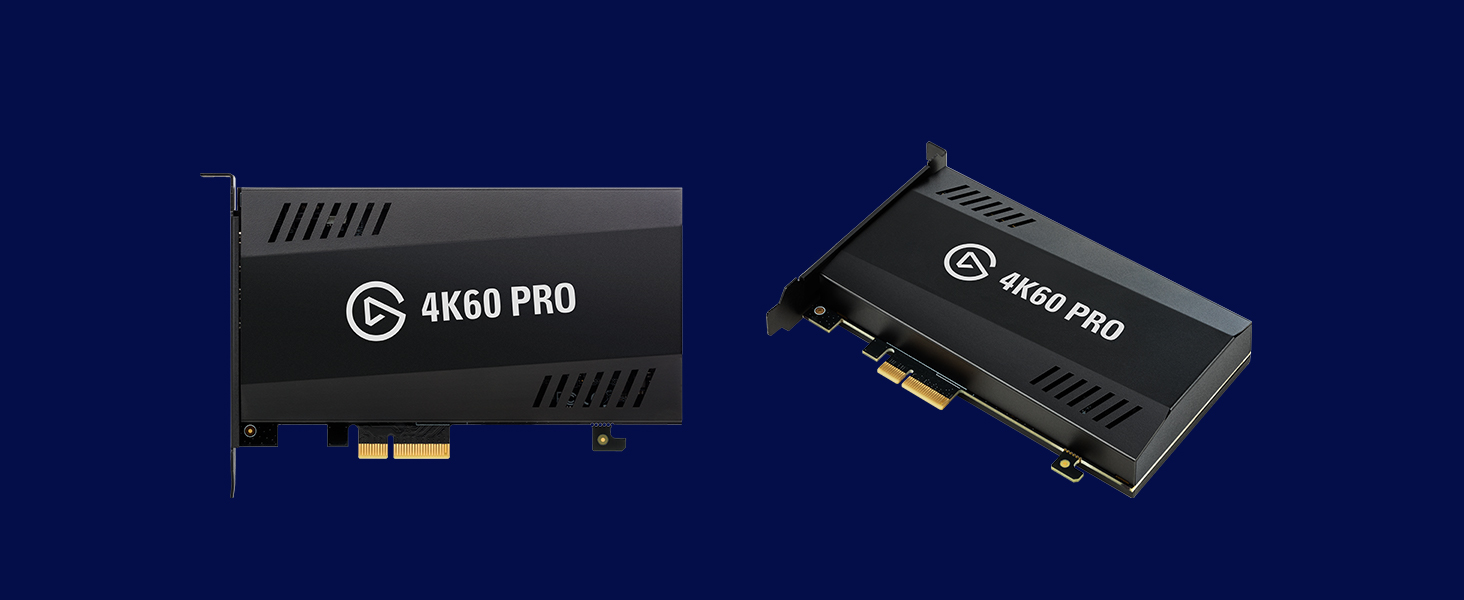 Elgato Game Capture 4K60 Pro, 4K 60fps Capture Card With Ultra-Low