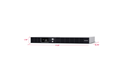 slide 6 of 6, zoom in, cyberpower or1000lcdrm1u smart app sinewave ups - dimensions