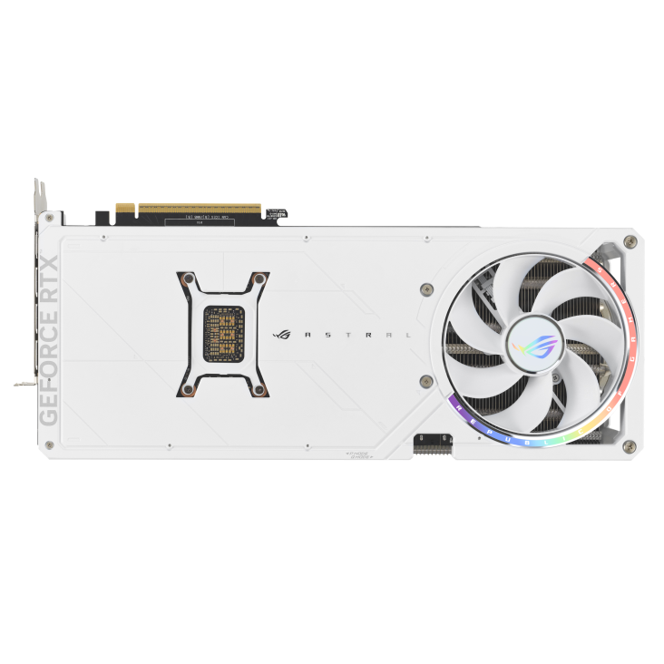Folie {0} von {1}, Vergrößern, ROG Astral GeForce RTX™ 5080 16GB GDDR7 WHITE OC Edition