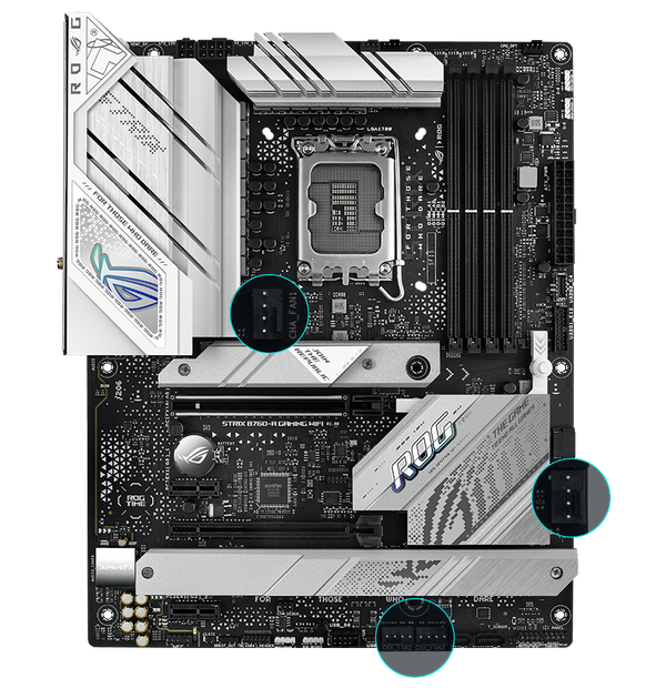 ASUS ROG Strix B760-A Gaming WiFi Intel B760 (13th and 12th Gen