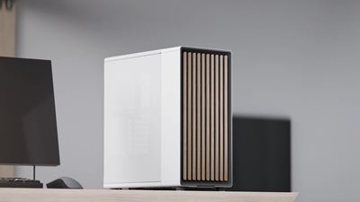  Fractal Design North Chalk White - Genuine Oak Wood Front -  Mesh Side Panels - Two 140mm Aspect PWM Fans Included - Type C USB - ATX  Airflow Mid Tower PC Gaming Case : Electronics