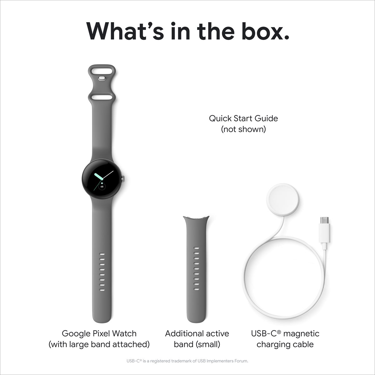 Buy Google Pixel Watch Wi-Fi BT Smart Watch - Chalk | Fitness and 