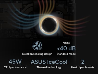 Boost performance with ASUS IceCool
