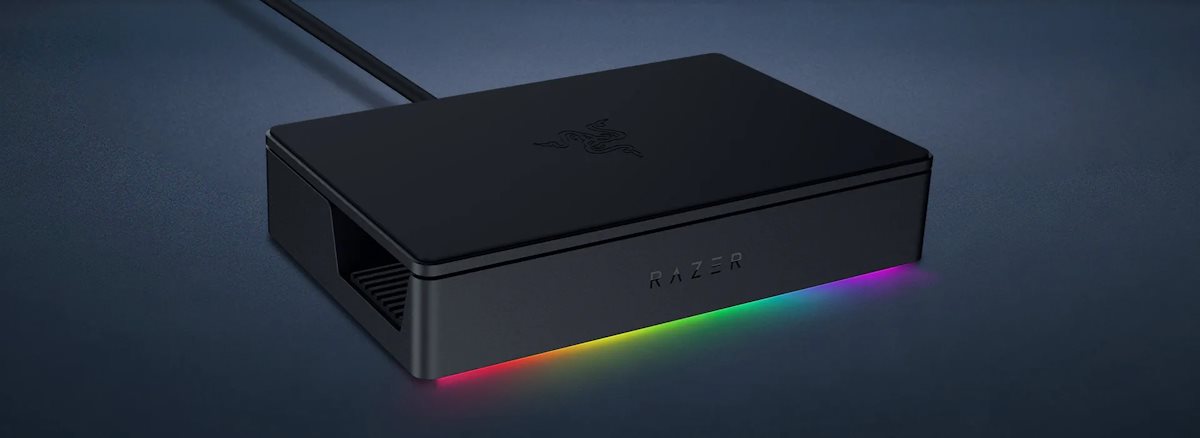 Razer Handheld Dock Chroma with 100W Power Delivery for Mobile