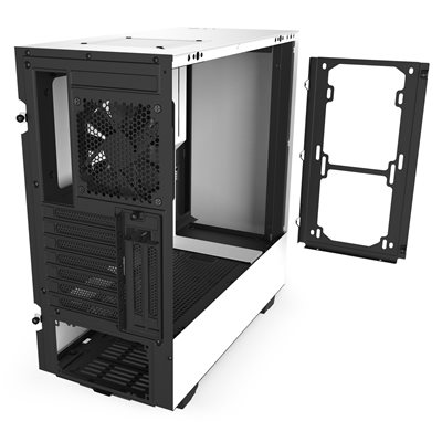 USA Soveværelse brydning NZXT H510i - Compact ATX PC Gaming Computer Case - White - Newegg.com