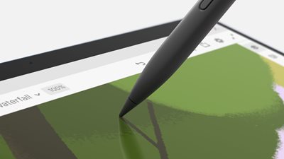 Schnelles, flüssiges Schreiben auf dem Display