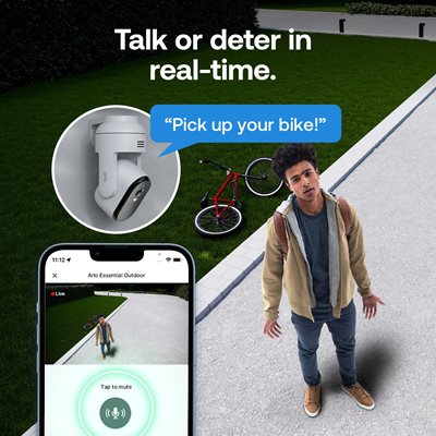 Talk or deter in real time