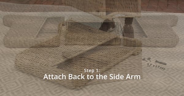 thumbnail video image 2 of Better Homes & Gardens Bellamy Outdoor 2pk Lounge Chairs, Blue, 2 of 11