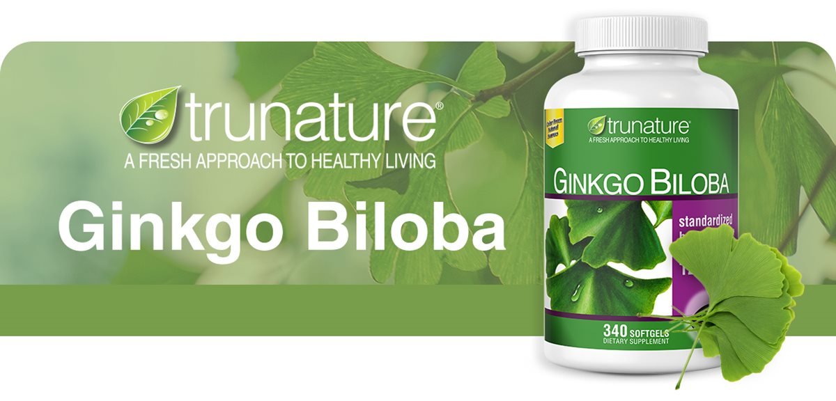 trunature Ginkgo Biloba Banner