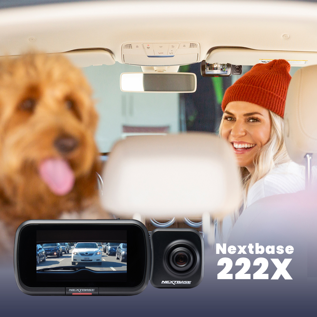 Buy Nextbase 222X Front and Rear Dash Cam Bundle
