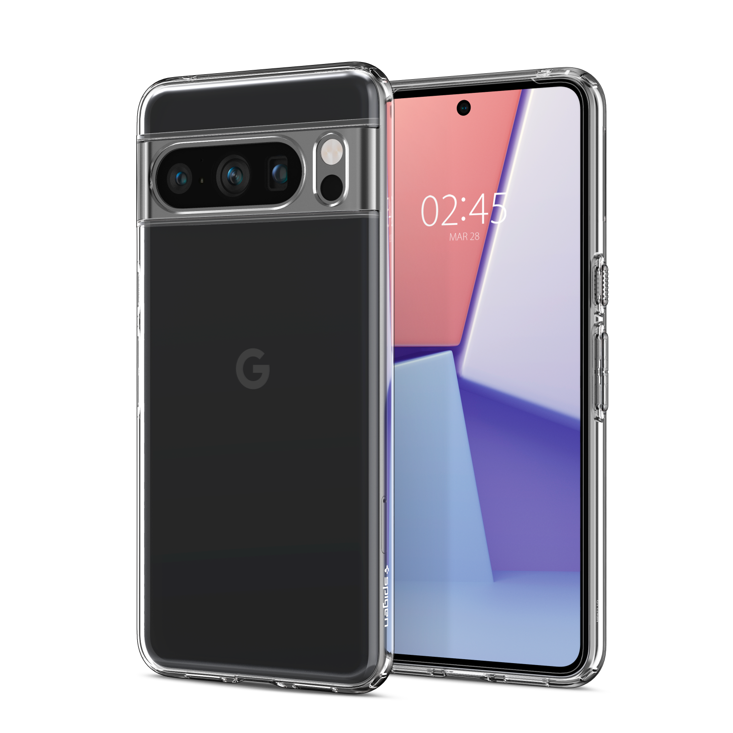 Vetro Temperato Spigen AlignMaster Per Google Pixel 8 Pro – 2 Pezzi Con Cornice Di Allineamento, Durezza 9H