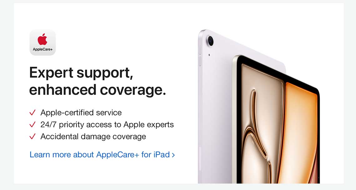 Open Box 2025 Apple 13-inch iPad Air M3, Built for Apple