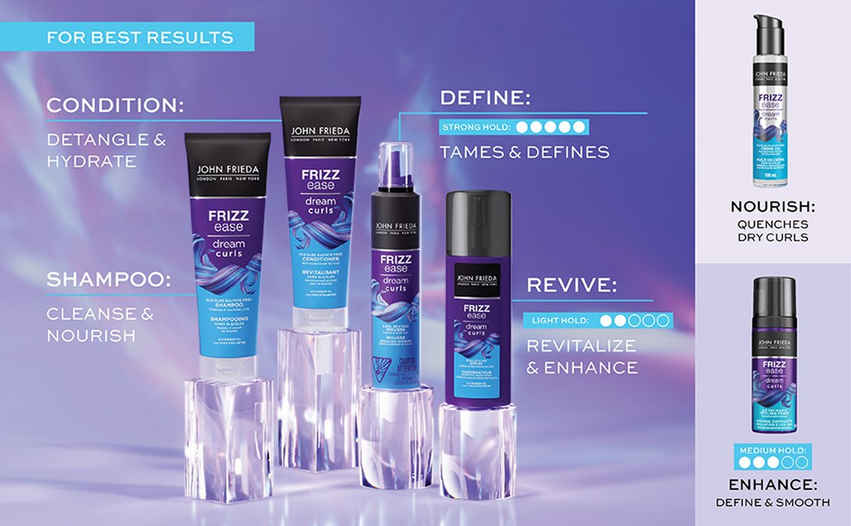 John Frieda Frizz Ease Dream Curls Daily Styling Spray 200ml