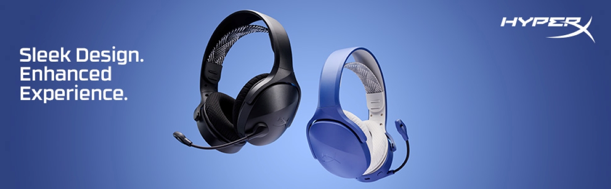 HyperX Cloud Jet - Wireless Gaming Headset (Light Blue) - Walmart.com
