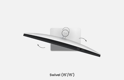 Swivel (15°/15°)