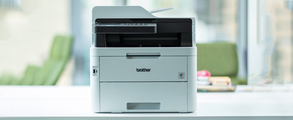 Brother MFC-L3760CDW Colourful and Connected LED All-in-One Printer with  USB Host