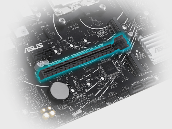 Unterstützt PCIe® 4.0 Slot.