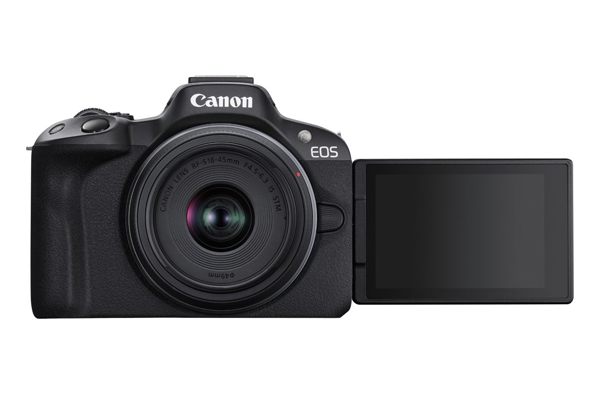 Canon Canon EOS R50 (White) 18-45mm STM Kit
