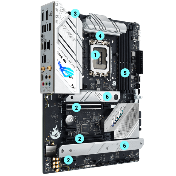 ASUS ROG Strix B760-A Gaming WiFi D4 Intel B760 (13th and 12th Gen ASUS ROG Strix B760-A Gaming WiFi D4 Intel B760 (13th and 12th Gen