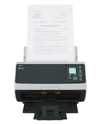 Ricoh fi-8150 - document scanner - desktop - Gigabit LAN, USB 3.2 Gen 1x1