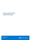 Dell Thunderbolt Dock Administrator's Guide