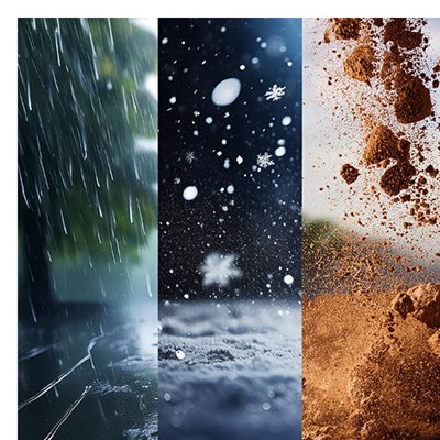 IP66-rated all-weather protection